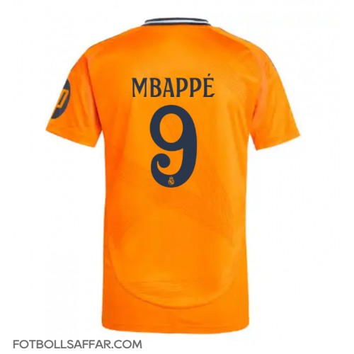 Real Madrid Kylian Mbappe #9 Bortatröja 2024-25 Kortärmad